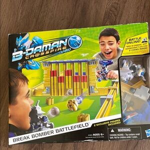 Hasbro D-Daman Crossfire Break Bomber Battlefield Set Game